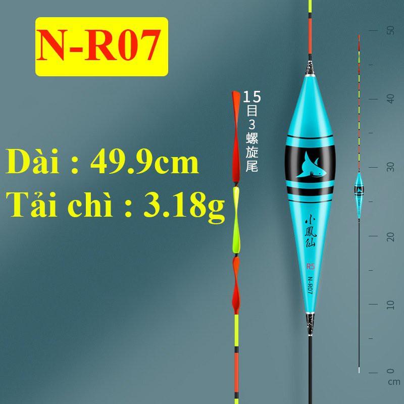 Phao Câu Đài Nano Shark Phao Câu Cá Tăm phao 3D Đầu Xoắn Truyền Thông Tin Siêu Nhạy Cao Cấp PC20