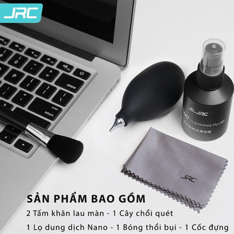 5in1 - Bộ vệ sinh Laptop, Macbook, Máy ảnh Cao Cấp - Hàng Nhập Khẩu - Chính Hãng JRC
