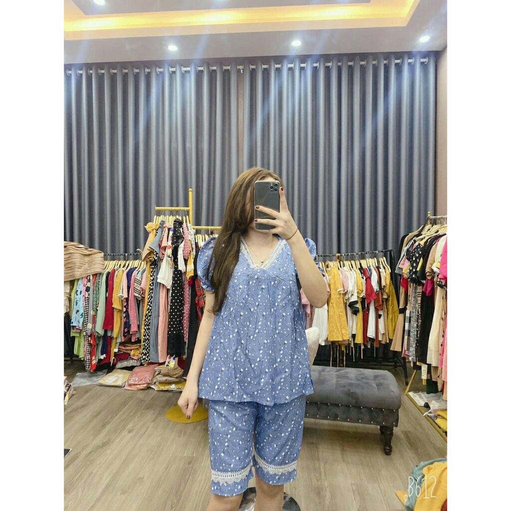 Bộ đồ bầu mặc nhà mùa hè chất mát