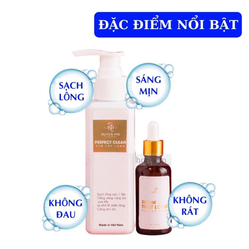 Kem Tẩy Lông Huyền Phi Triệt Sạch Bất Chấp Các Loại Lông ,Tặng Serum Triệt Lông