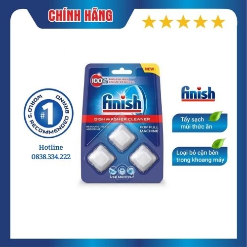 [HCM] Vệ sinh máy rửa bát finish vỉ 3 viên