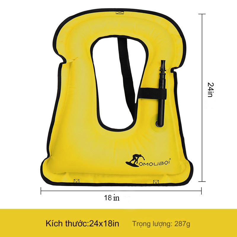 Áo phao thổi hơi gọn nhẹ dành cho người lớn