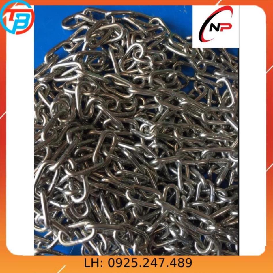 Dây Xích INOX 304 chuẩn xịn 5mm.Kimkhinhatphat