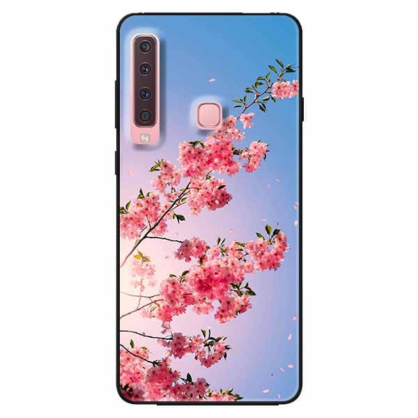 Ốp lưng dành cho Samsung A9 2018 mẫu Hoa Đào Rơi