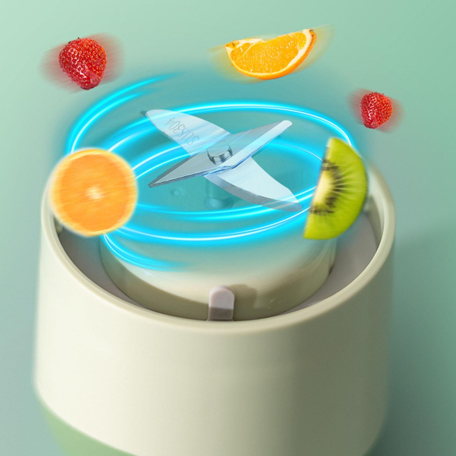 Multifunctional Electric Juicer Cup USB Rechargeable for Office Making Juice