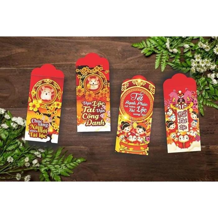 Set 100 phong bao lì xì siêu chất