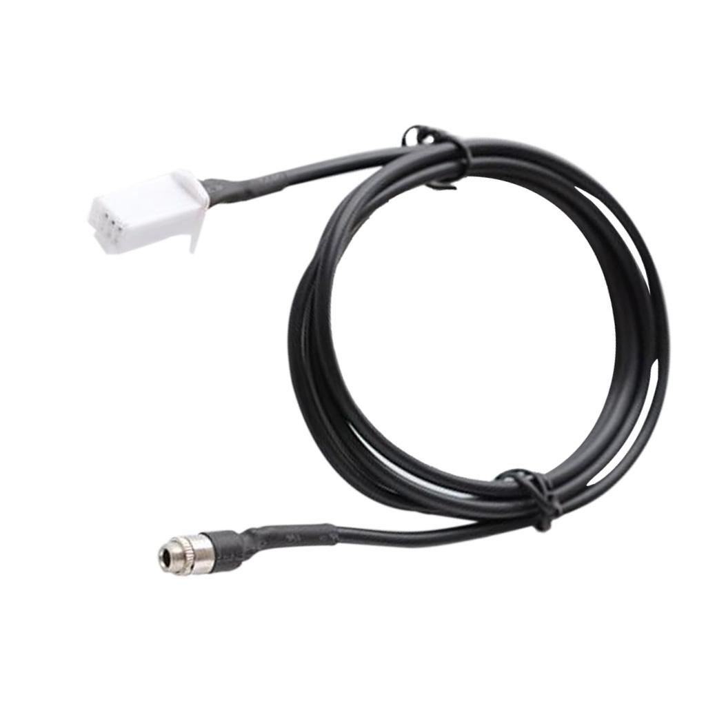 Car Audio 3.5mm Aux Jack 8 Pin Plug Adapter Cable
