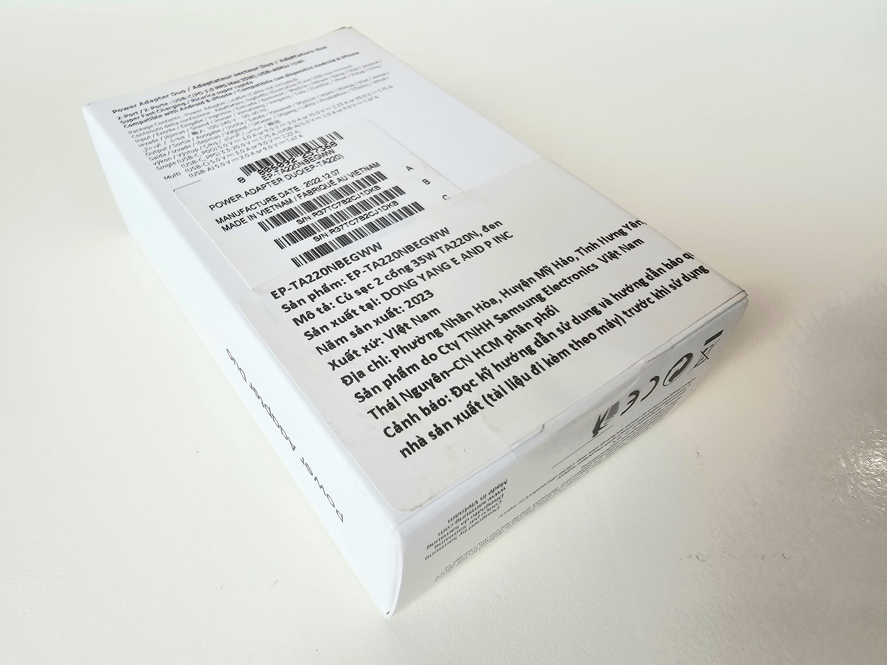 Sạc nhanh Samsung 35W EP-TA220N - Hàng Chính Hãng