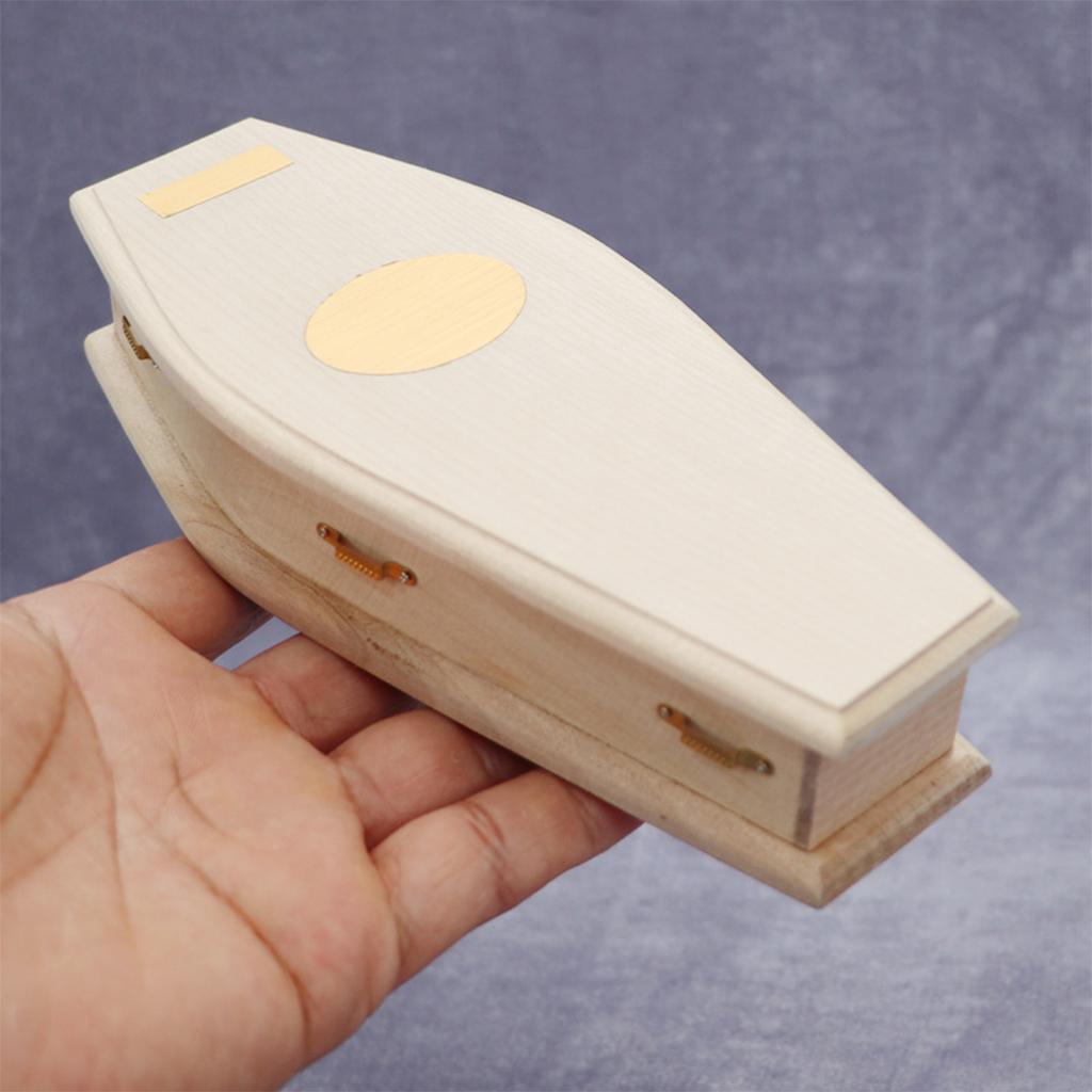 3x 1:12 Scale Dollhouse Miniature Casket Simulation Model Baby Doll Decor