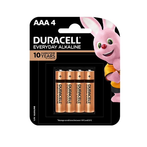 Pin Kiềm Duracell Everyday AAA vỉ 4 viên