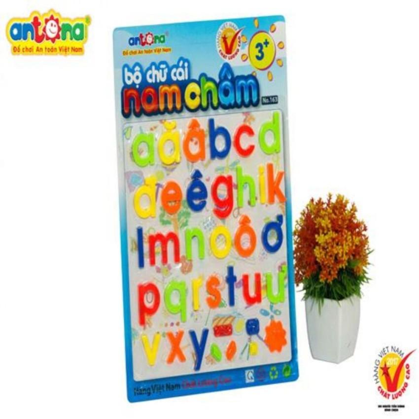 Bộ 2 Vỉ Chữ Cái Hoa Tiếng Anh Và Chữ Cái Thường Nam Châm FC KIDS - Món quà cho bé, hạnh phúc ba mẹ! FC KIDS