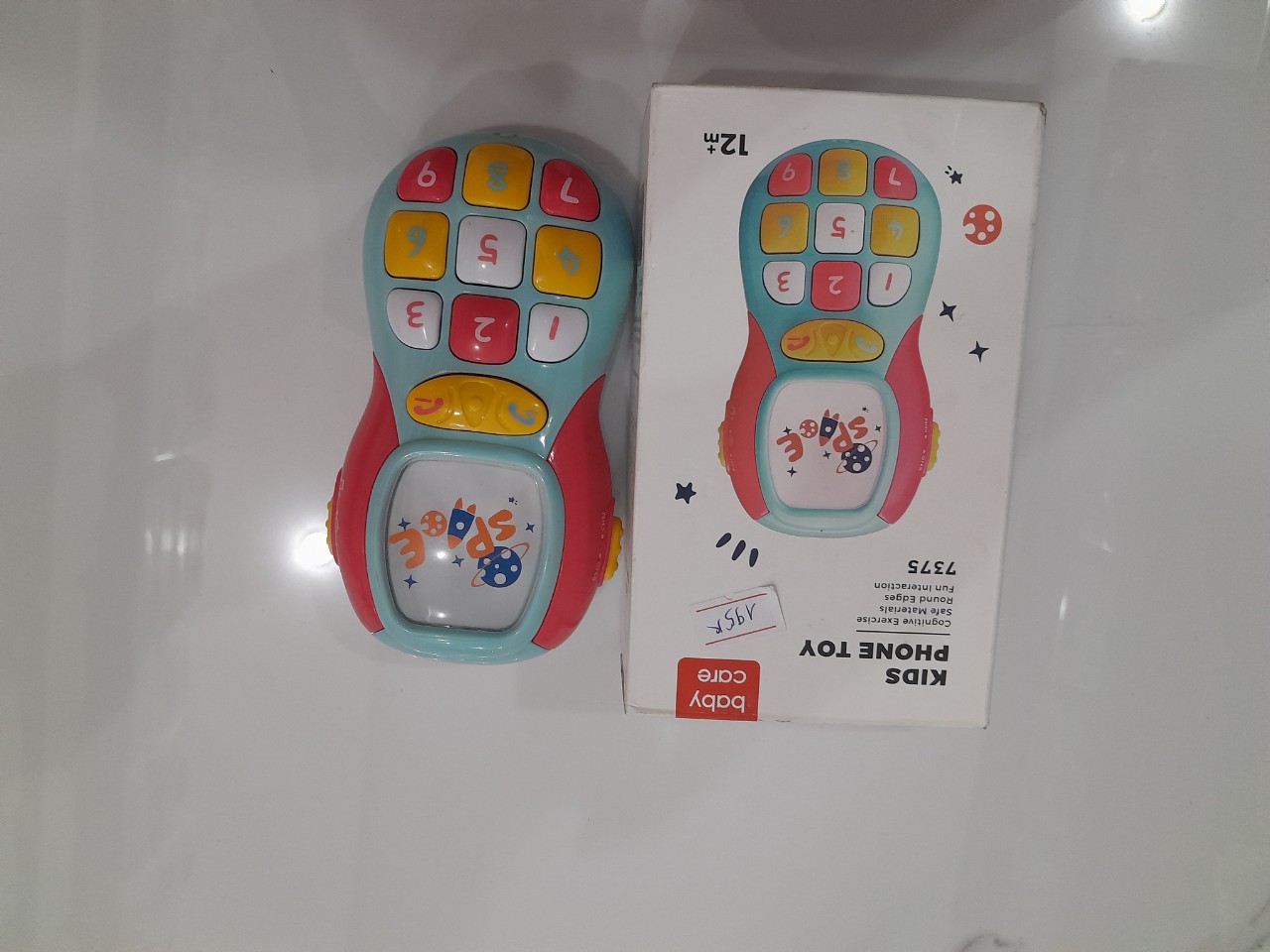Đồ chơi ô tô xe đua, điện thoại có sẵn pin babycare