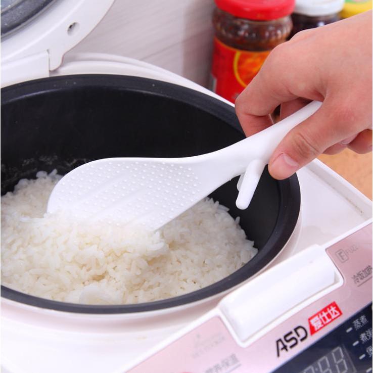 Vá Múc Cơm Chống Dính Hình Con Sóc - Muôi Xới Cơm - Muỗng Xúc Cơm Chống Dính