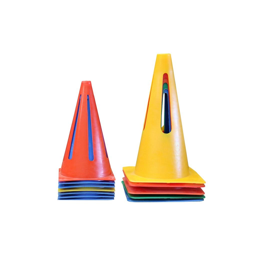 Cone nhựa dùng trong tập luyện bóng đá 23cm Sodex Sport S12505