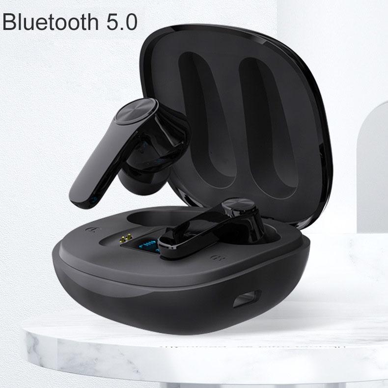 Tai nghe bluetooth HITOOR không dây XT18 TWS 5.0 mới Tai nghe loa siêu trầm màn hình LED kỹ thuật số Pin khỏe sạc nhanh