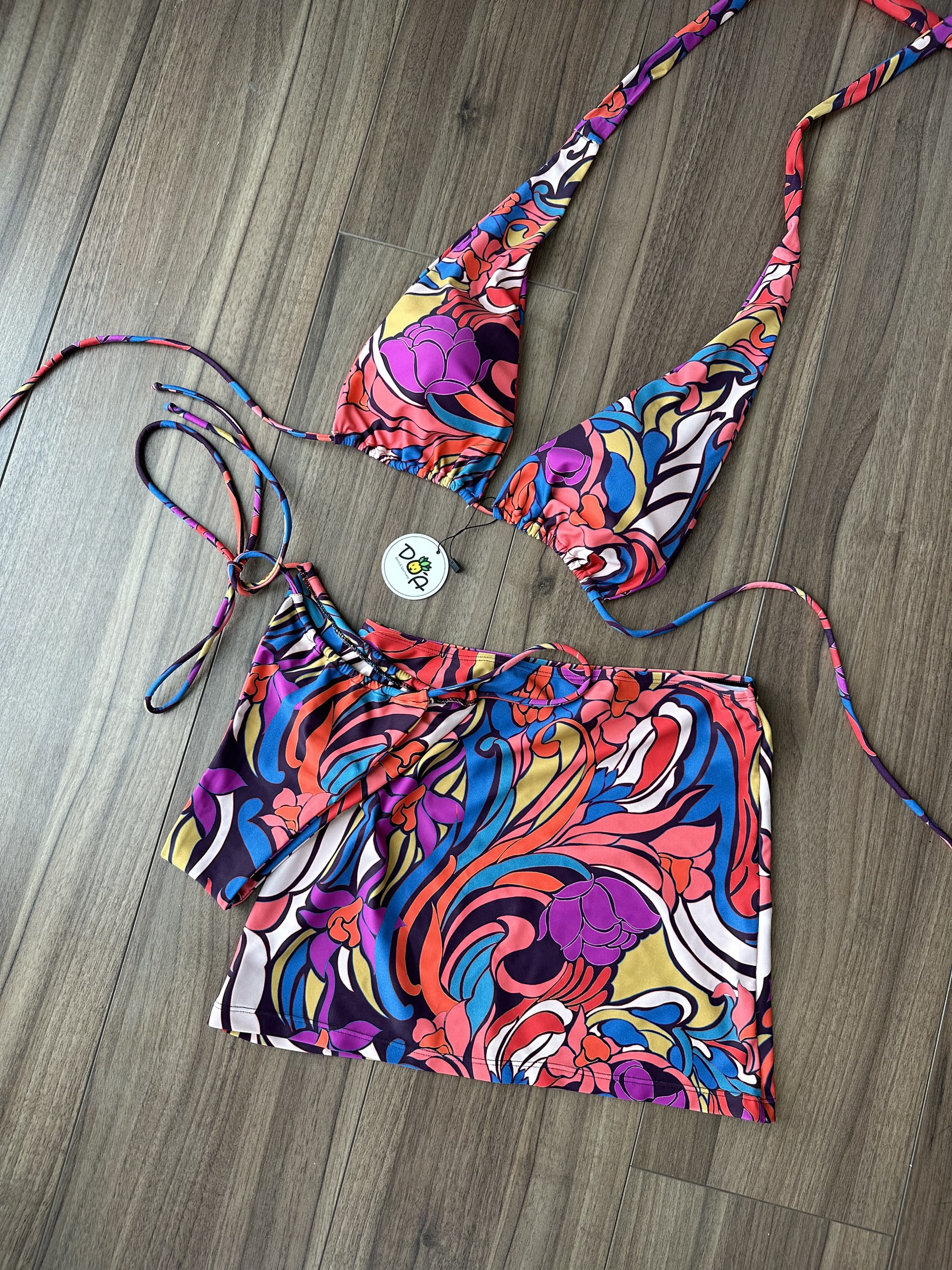 Gem Bikini Set | Đồ bơi nữ ba mảnh cùng chân váy ngắn sexy | DỨA BIKINI &amp; SPORTWEAR