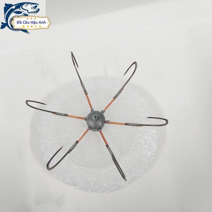Lưỡi lục chì đúc A, lưỡi câu lục thép nga siêu bén siêu bền.