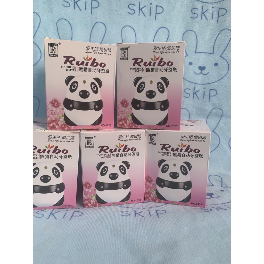 Lọ đựng tăm hình gấu trúc panda _ lọ đựng tăm tiện lợi