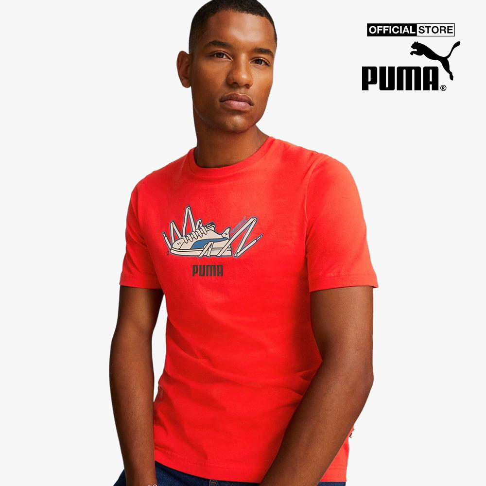 PUMA - Áo thun nam ngắn tay Sneaker Graphic 671764