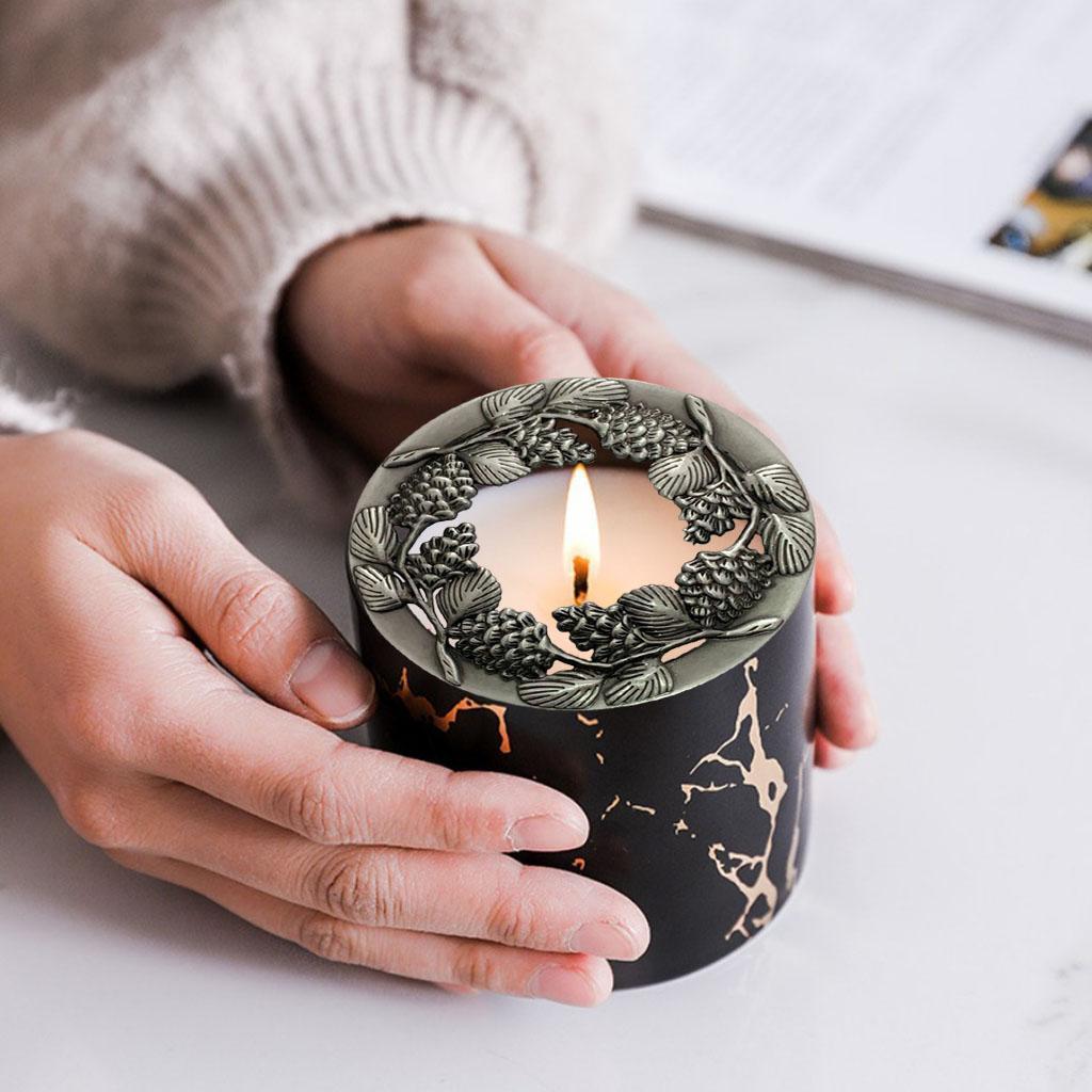 Vintage Style Candle Lid 3.2'' Topper Accelerate Melting Evenly ...