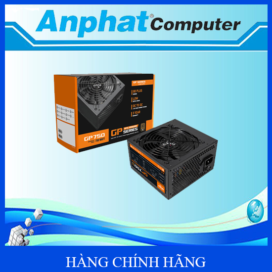 Hình ảnh Nguồn máy tính AIGO GP750 APFC, DC to DC 80 BZONE - Hàng Chính Hãng