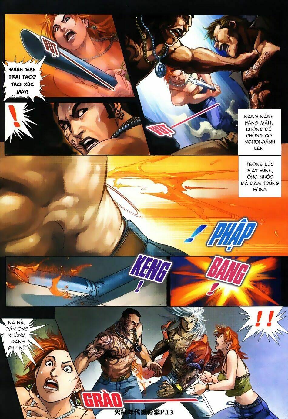 hỏa hồng niên đại hắc cốt đường chapter 7 11