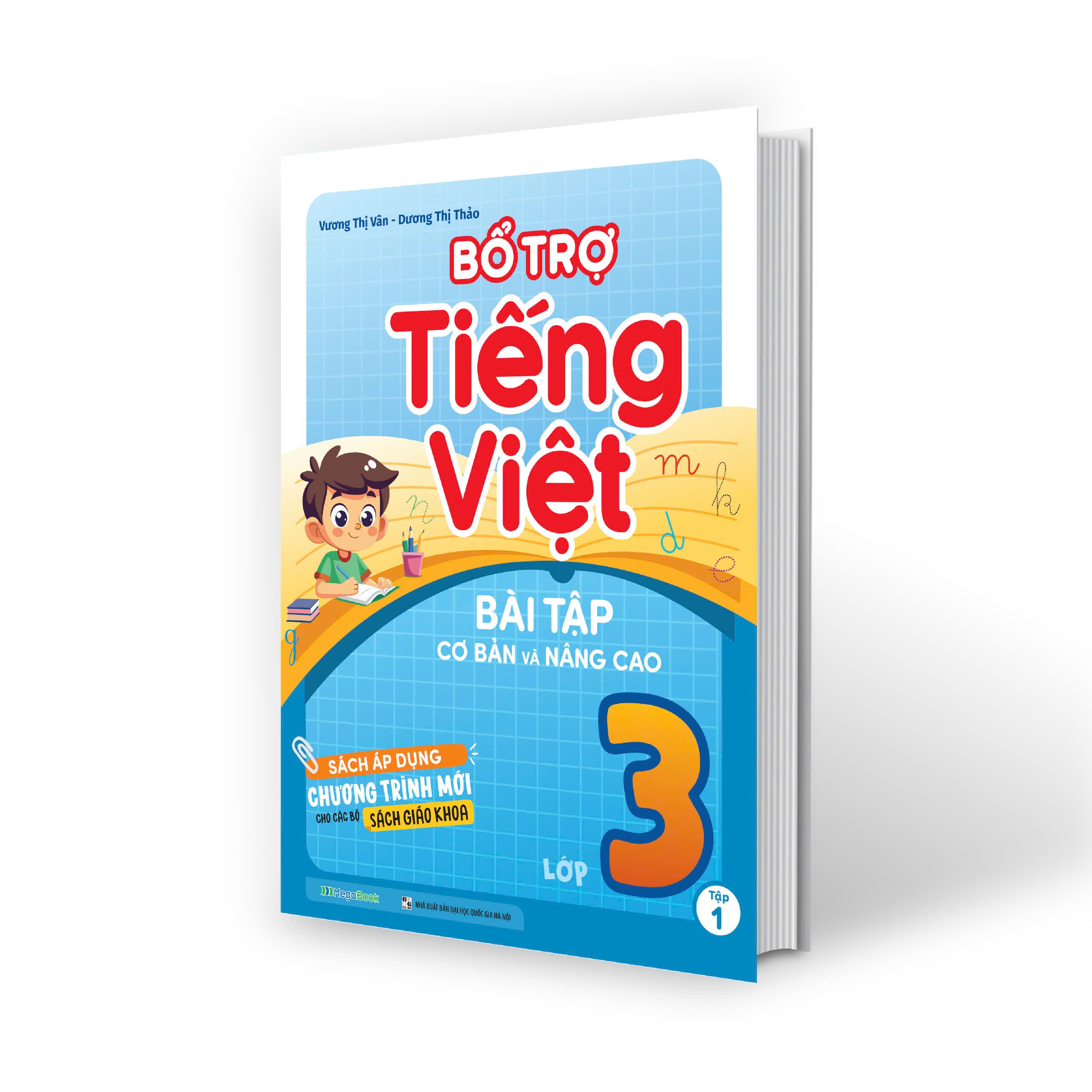Sách - Bổ Trợ Tiếng Việt Bài Tập Cơ Bản Và Nâng Cao Lớp 3 - Tập 1