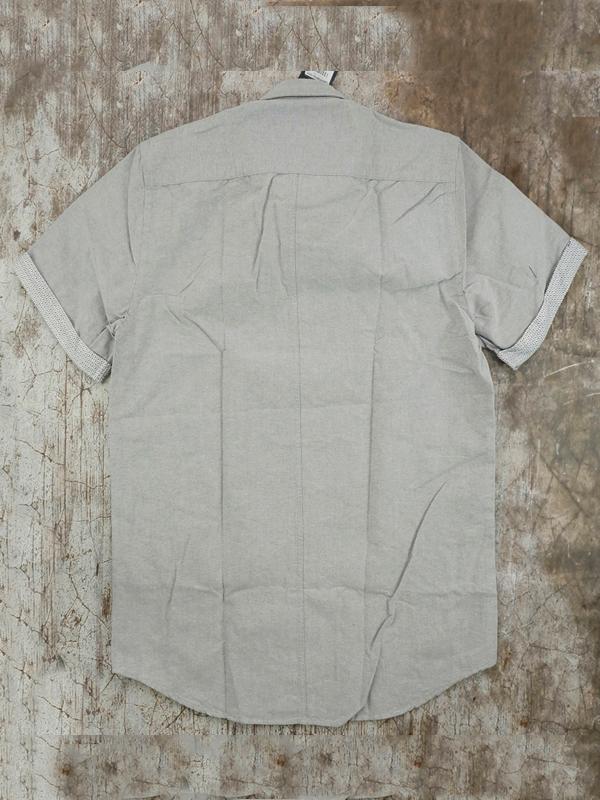 Áo Sơ Mi Nam Tay Ngắn Scotch and Soda Oxford Short Sleeve Shirt - Size M/L