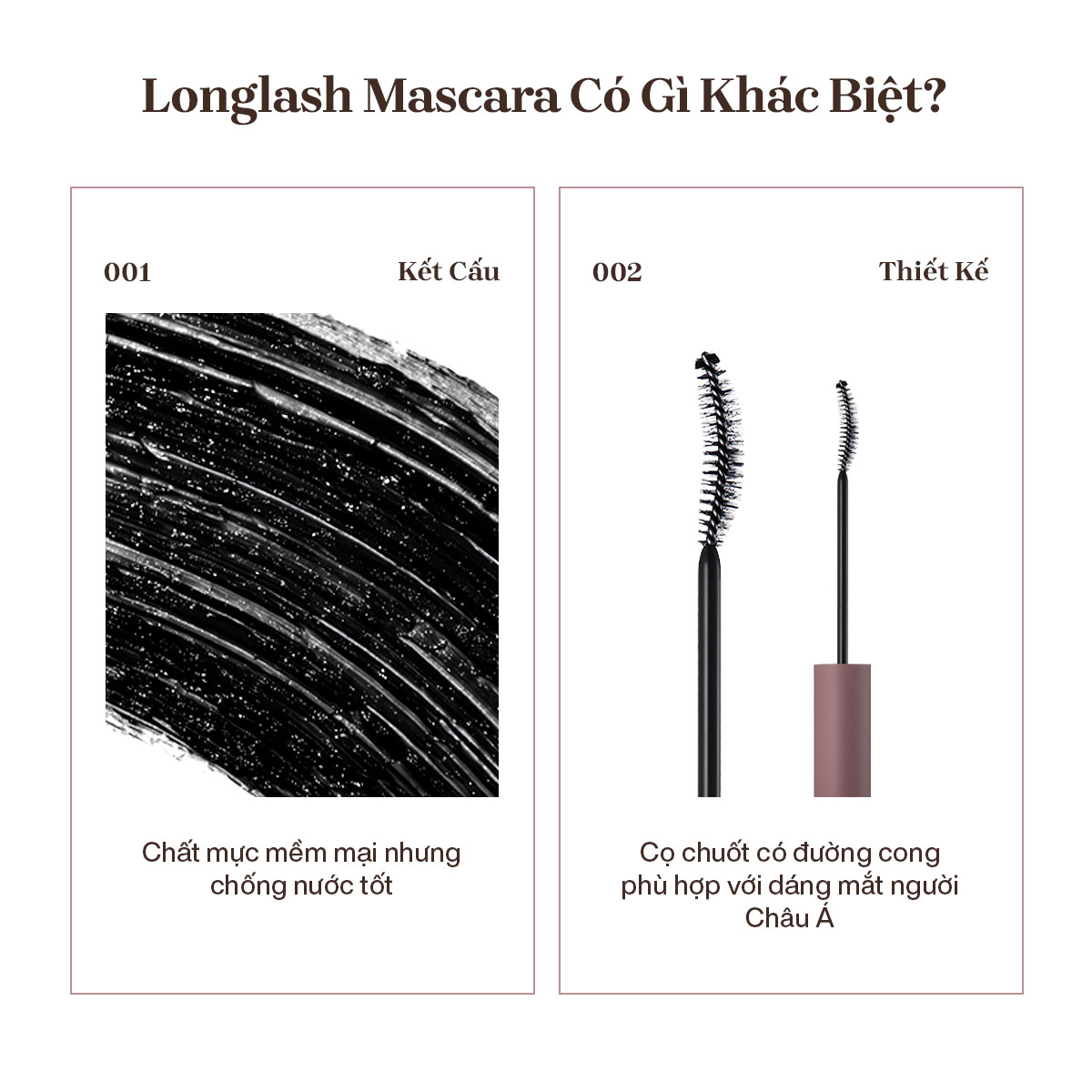 Mascara Chuốt Dài Mi 24H Mude Inspire Longlash Curling Mascara (10ml)