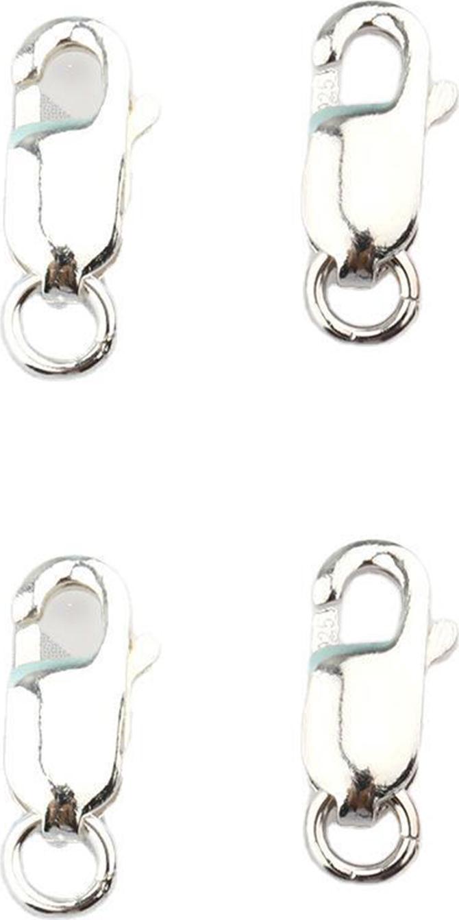 Combo charm bạc móc khóa kết vòng tay, dây chuỗi - Ngọc Quý Gemstones