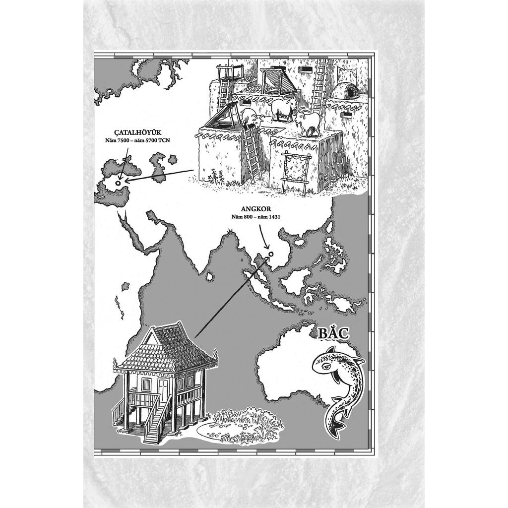Bốn Thành Phố Biến Mất - Lịch Sử Bí Ẩn Về Kỉ Nguyên Đô Thị - Bàn Quyền