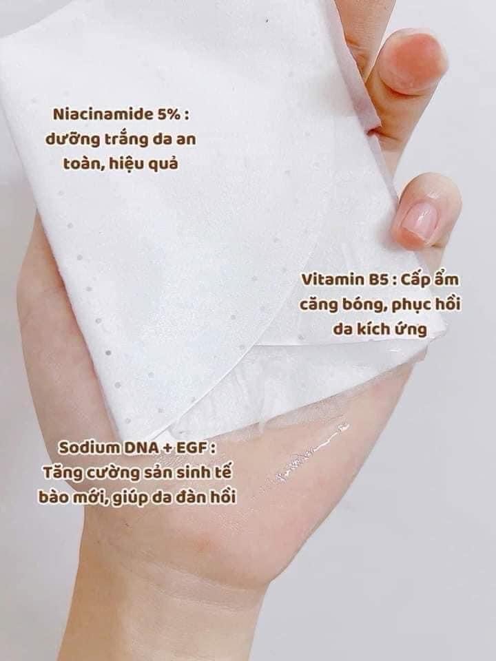 Mặt nạ Senademar Sodium DNA B5 mask 25ml hạn 2027 - 1 miếng lẻ