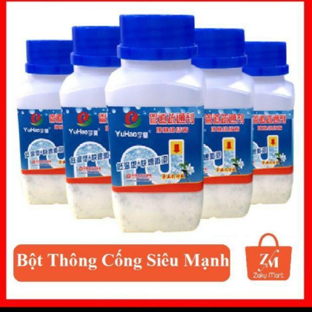 Bột Thông Tắc Cống, Đường Ống, Bồn Cầu, Bồn Rửa Mặt..Xử Lý Triệt Để Cặn Bã, Chất Thải Hữu Cơ