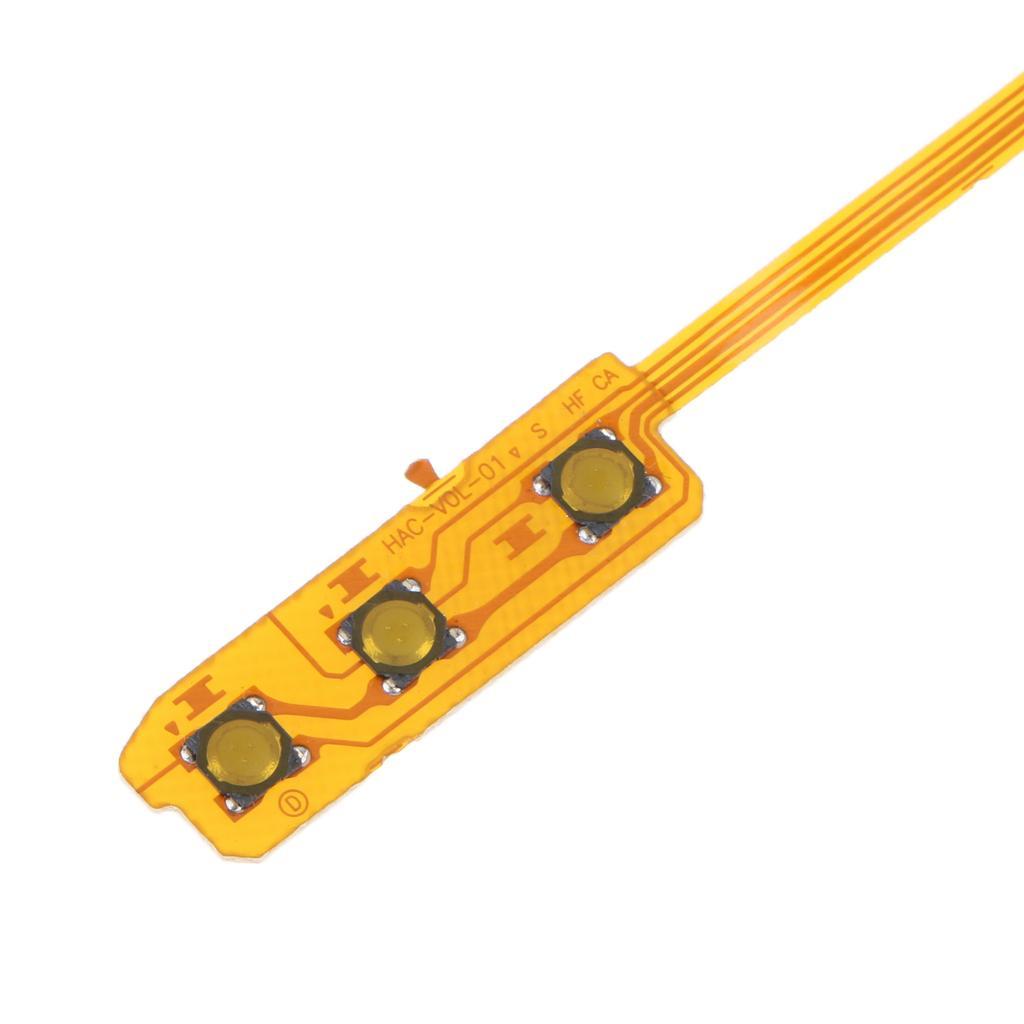 For  Switch Console Top Volume Sound w/ Switch Button Flex Cable