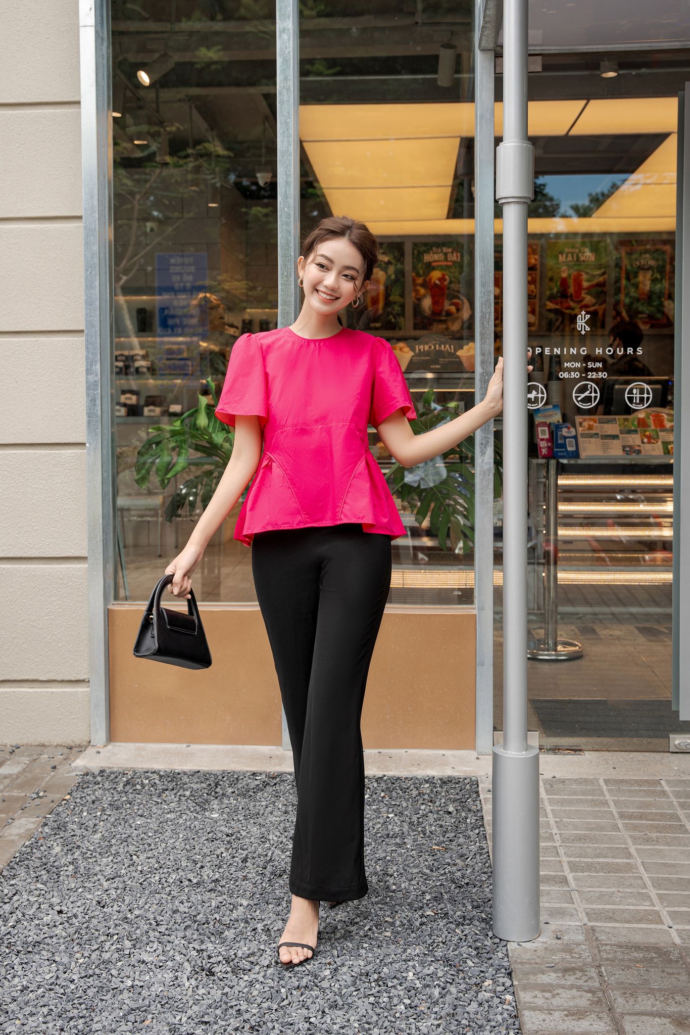 OLV - Quần Dolly Black Pants