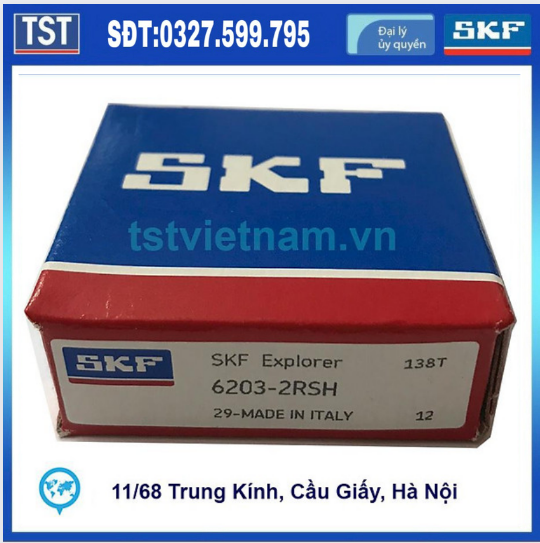 Vòng bi bạc đạn SKF 6203