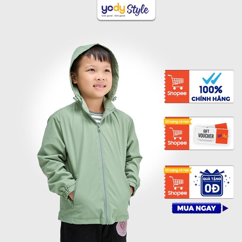 Áo Khoác Gió Bé Trai Bé Gái YODY 2 Lớp Nhiều Màu Dễ Thương Ấm Áp - AKK4001