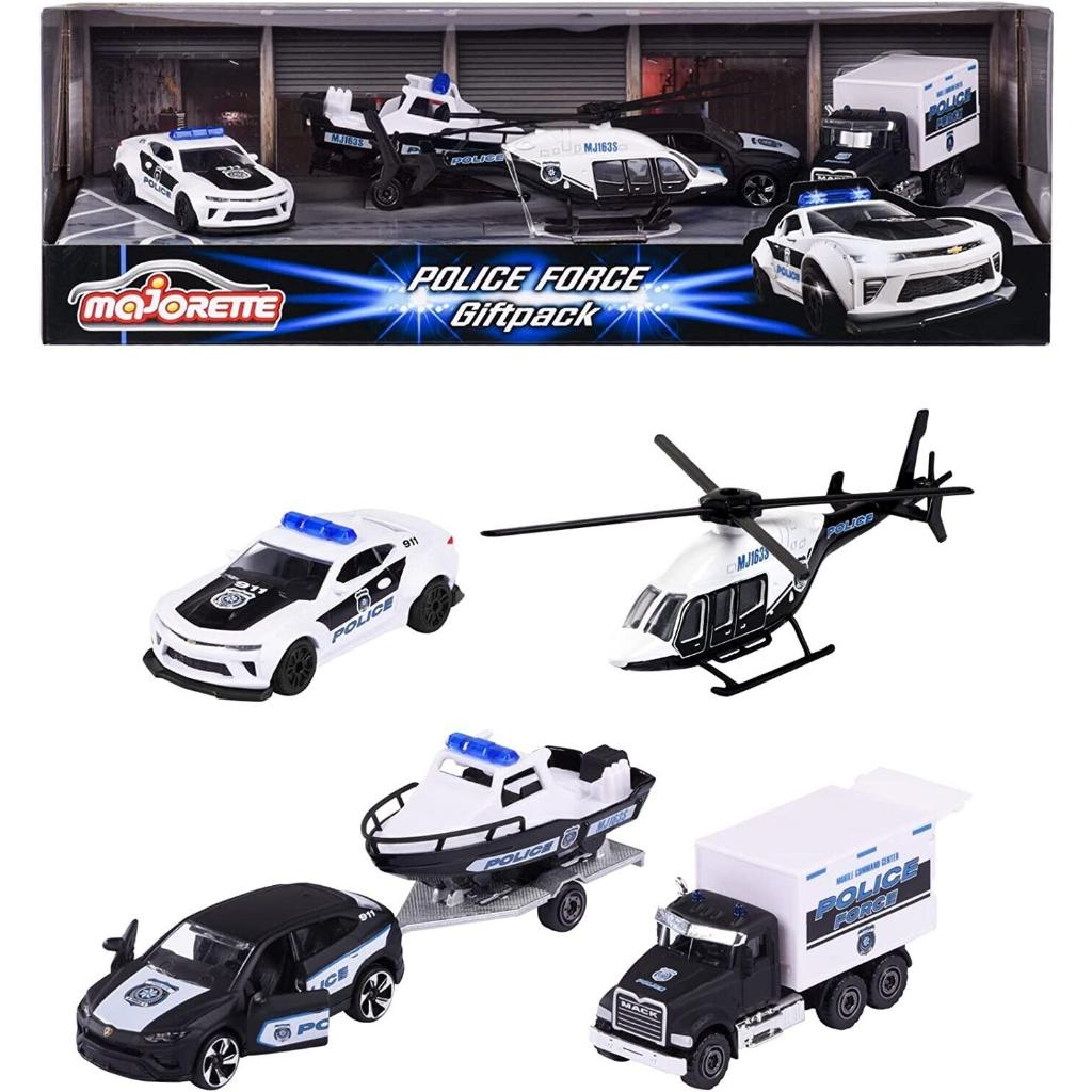 Đồ chơi Xe Mô Hình MAJORETTE cảnh sát Force 4 xe Giftpack 212053188