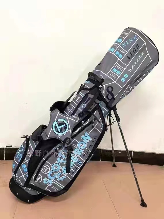 Túi Đựng Gậy Golf Sờ Cốt Ty - Đựng Được 16 Gậy, Chất Liệu Vải Dù Siêu Nhẹ, Chống Nước Tốt, Có Chân Chống Chéo Chắc Chắn