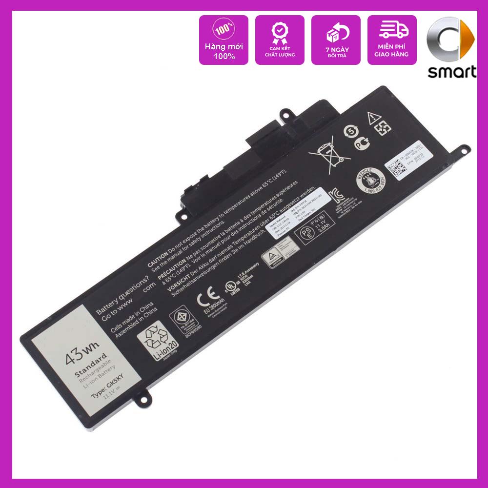 Pin cho Laptop DELL 7347 Inspiron 11 3147 3148 3000 7348 / 7352 p20t 7359 7558 7568 Pin - Pin Zin - GK5KY - Hàng Chính Hãng