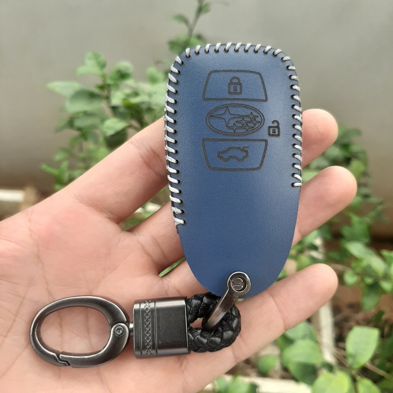 Bao da chìa khoá SUBARU ,subaru forester, wrx, xv , outback, legacy da bò thật bảo hành 2 năm