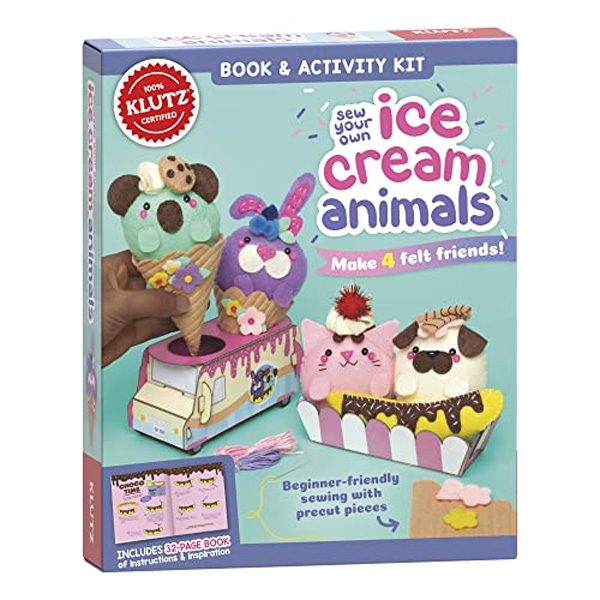 Sew Your Own Ice Cream Animals