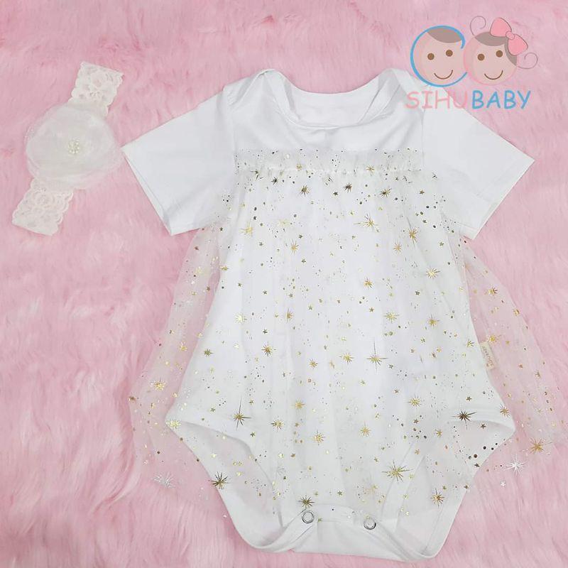 BODY VÁY + TẶNG KÈM NƠ CÔNG CHÚA CHO BÉ - HÀNG CAO CẤP NGUYÊN HỘP |SIHUBABY