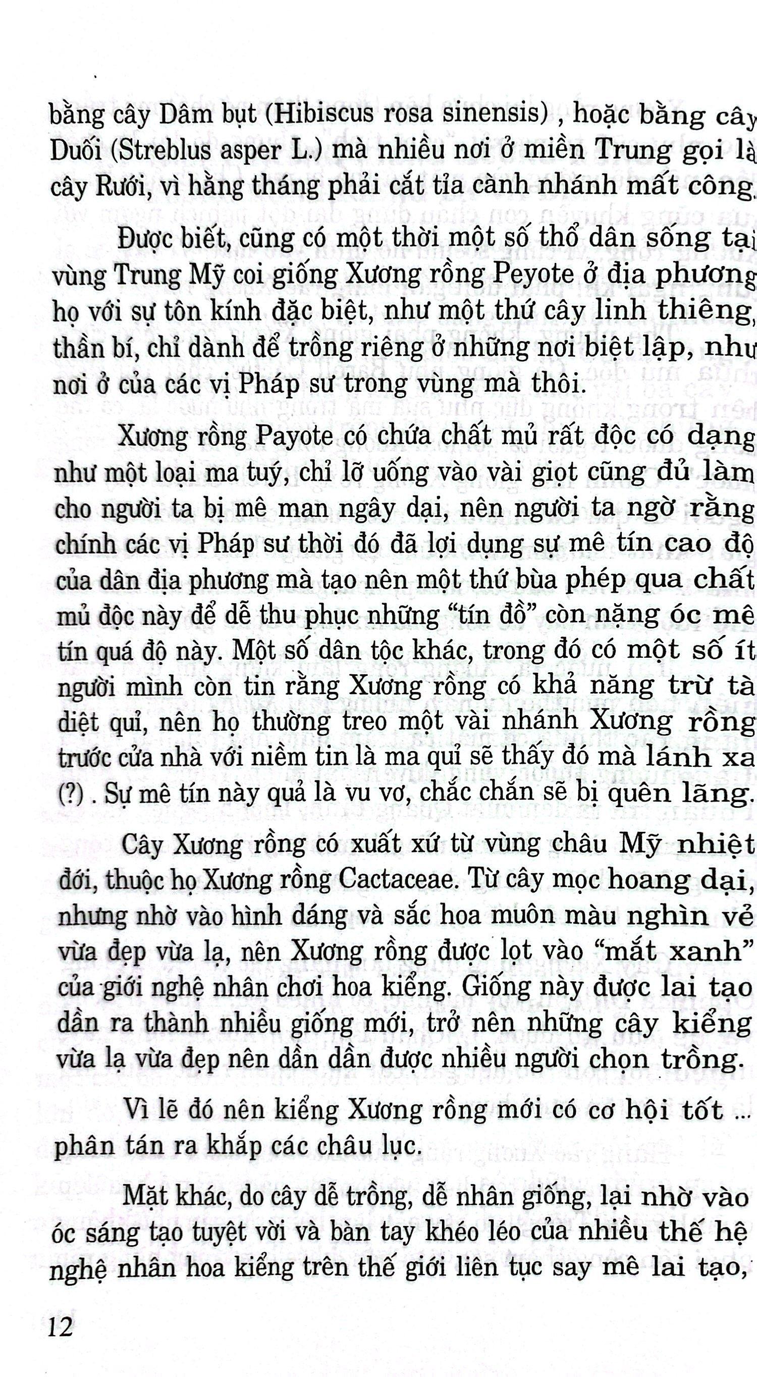 Sách - Kỹ Thuật Trồng Và Kinh Doanh Kiểng - Xương Rồng - Xương Rồng Bát Tiên - Sứ Thái Lan (Tái Bản 2025)