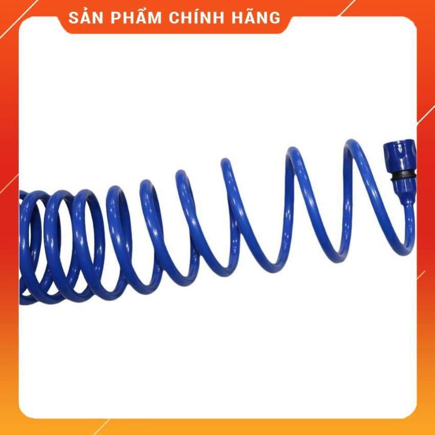 Bộ vòi xịt nước tưới cây đa năng 8 chế độ kèm dây tưới dạng lò xo co dãn 318814 loại 10m