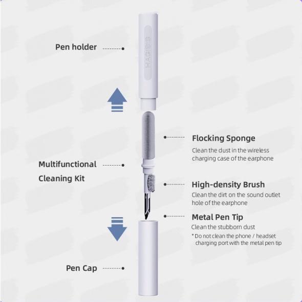 Bộ Dụng Cụ Vệ Sinh Bàn Phím Máy Tính 5 Trong 1