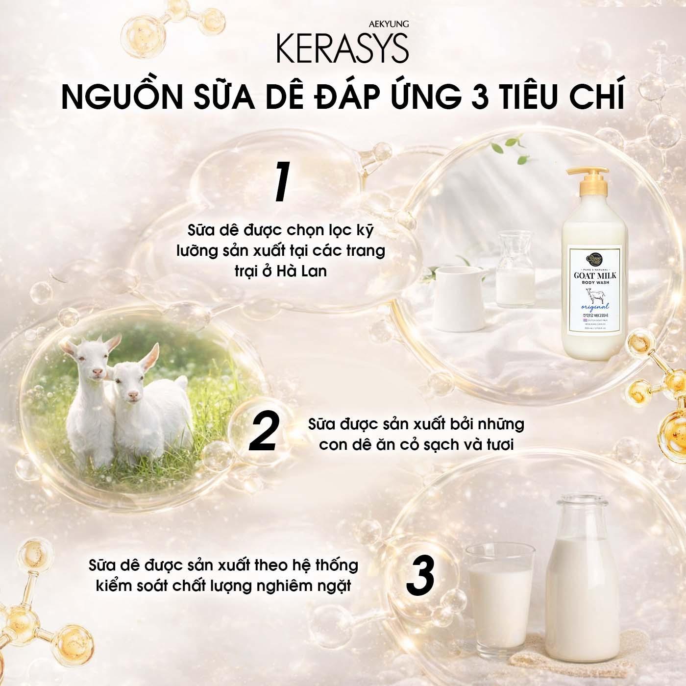 Sữa tắm cao cấp Hàn Quốc Aekyung Showermate Goatmilk Strawberry (Dưỡng ẩm, trắng da - Hương dâu) 800ml