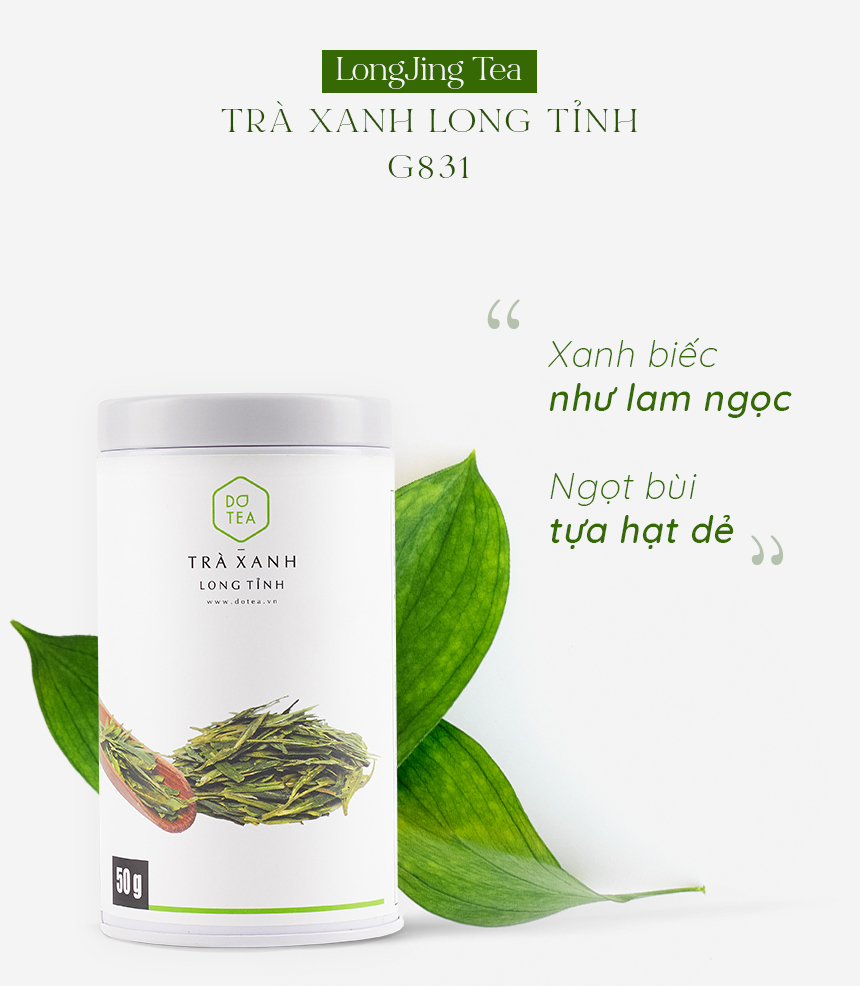 Trà Long Tỉnh Cao Cấp Dotea (50g)