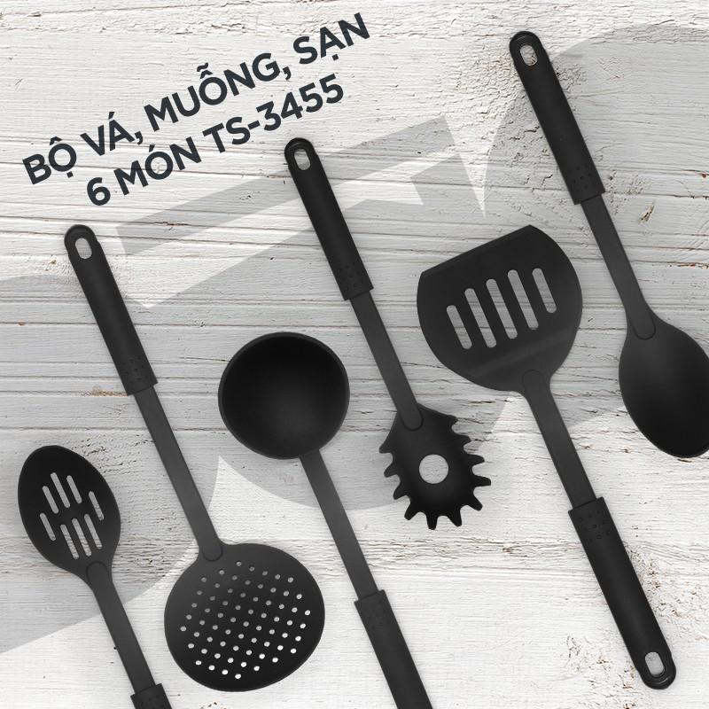 Bộ vá, muỗng, sạn 6 món - Tashuan - TS3455