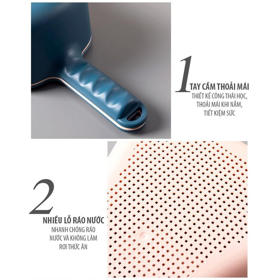 Dụng Cụ Thái Rau Củ Hình Đàn Ukulele - 6 lưỡi dao tùy ý - Cắt được nhiều kiểu - Home and Garden